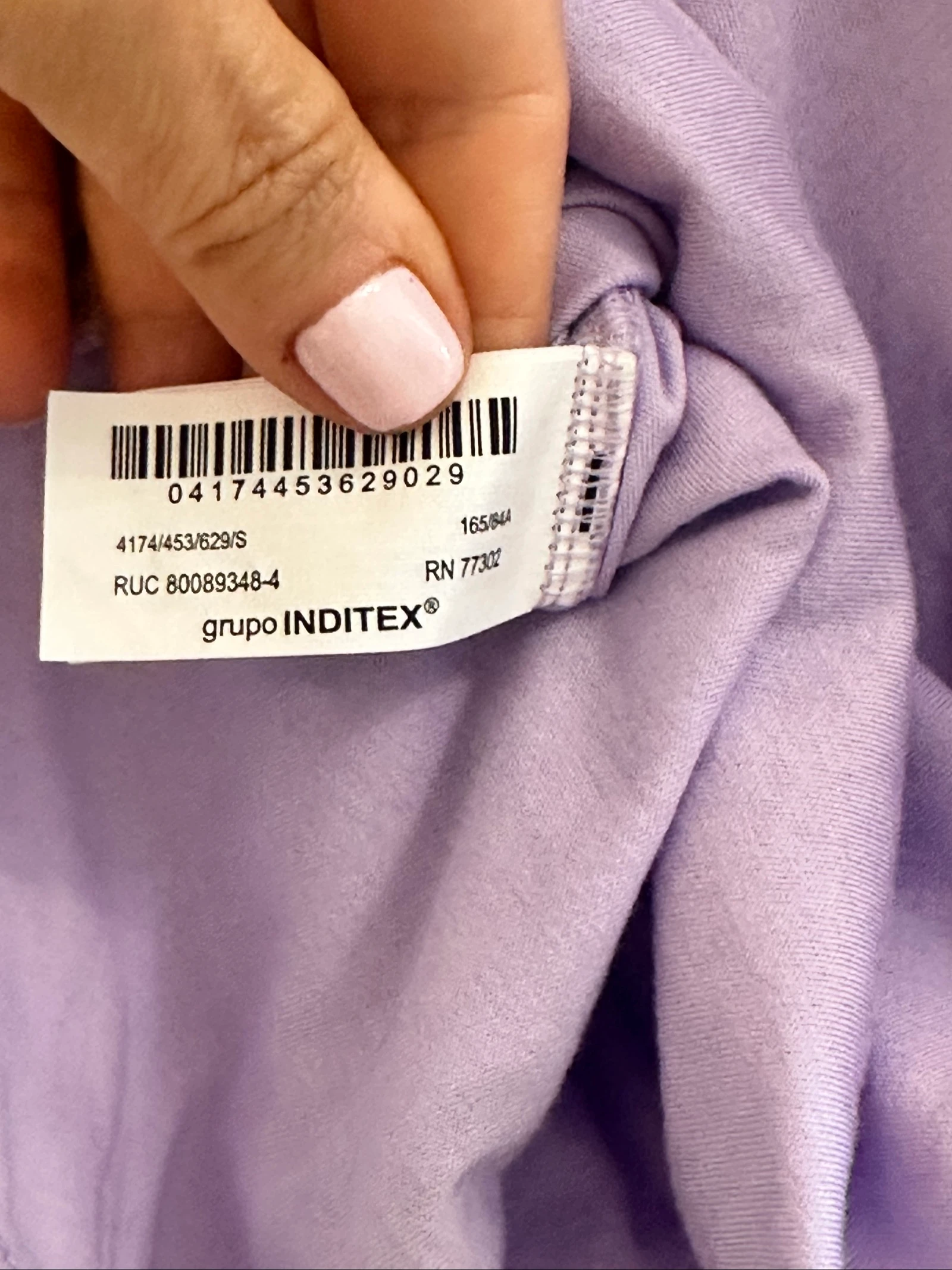 Nieuwe Zara-top in paars maat S – photo 6